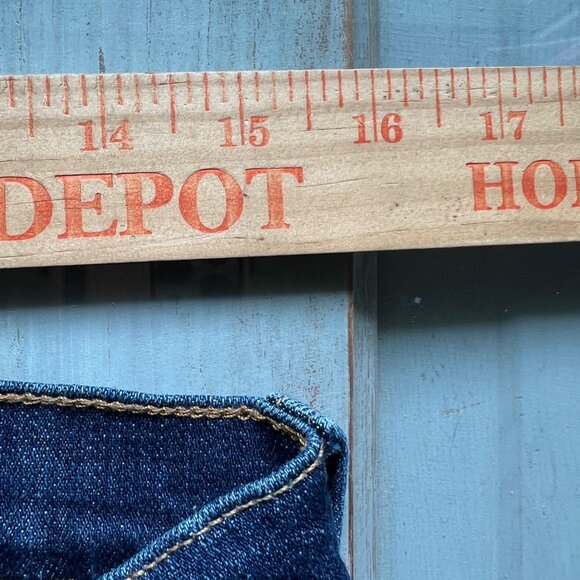 Lucky Brand Bootcut Jeans Size 6 28 Regular Low Rise Medium Wash Navy Blue Denim - Picture 6 of 9